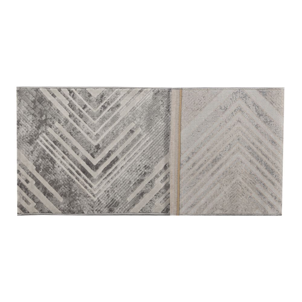 Tapete Para Quarto Ou Sala 60X180 Cm Platinium Havan Casa - Cinza