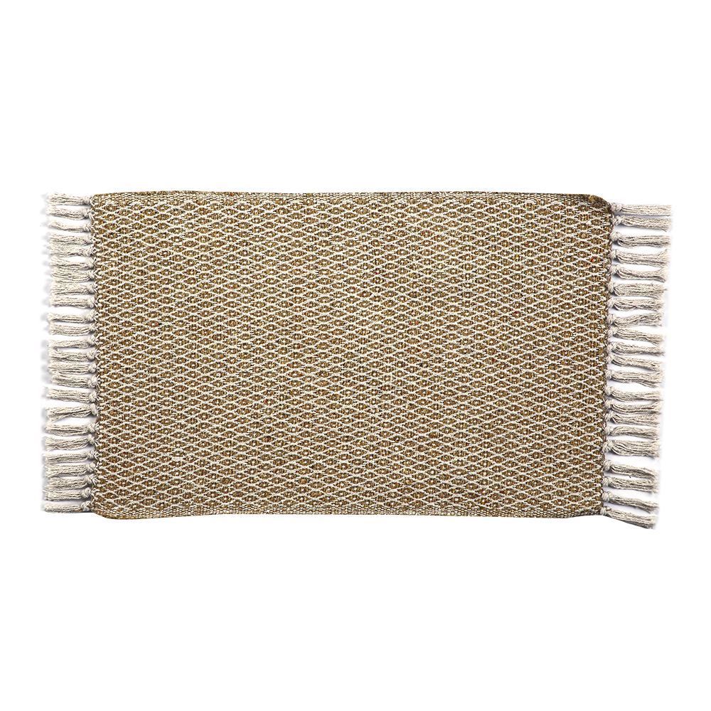 Tapete Para Quarto Ou Sala Ravi 40X60 Cm Havan Casa - Losango Bege