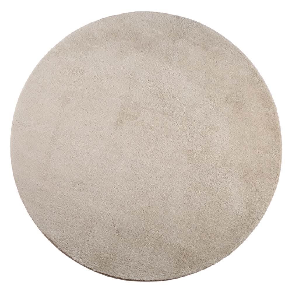 Tapete Redondo para Quarto e Sala 1,60X1,60M Classic Havan Casa - Bege