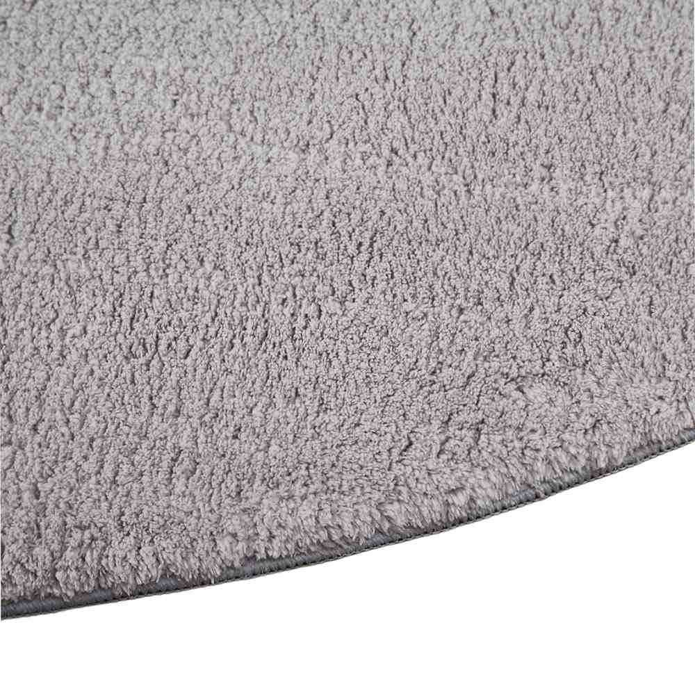 Tapete Redondo para Quarto e Sala 1,60X1,60M Classic Havan Casa - Cinza