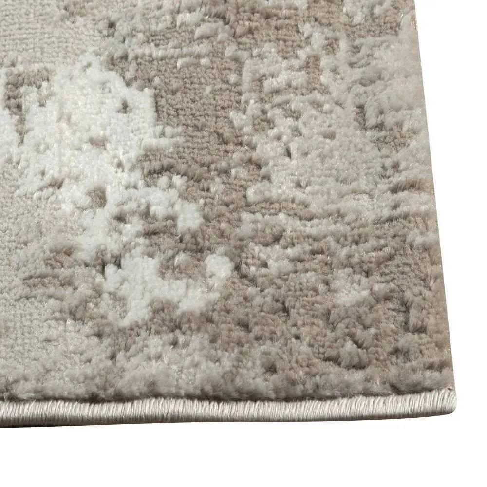 Tapete para Quarto e Sala 2,00X3,00 m Shiraz Havan Casa - Bege E Cinza