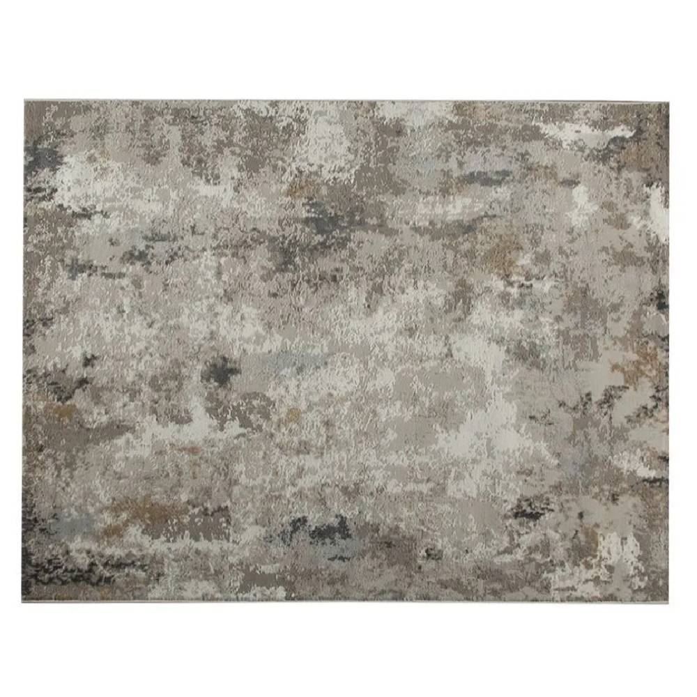 Tapete para Quarto e Sala 2,50X3,00 m Shiraz Havan Casa - Bege E Cinza