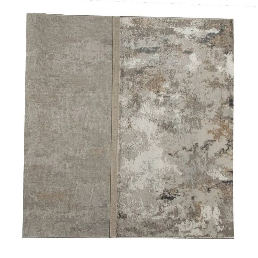 Tapete para Quarto e Sala 2,50X3,00 m Shiraz Havan Casa - Bege E Cinza