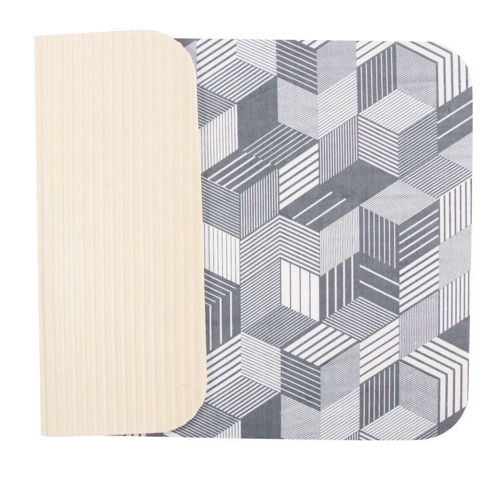 Tapete Para Quarto E Sala Tecil 40X60 Cm Havan Casa - 3D Cinza