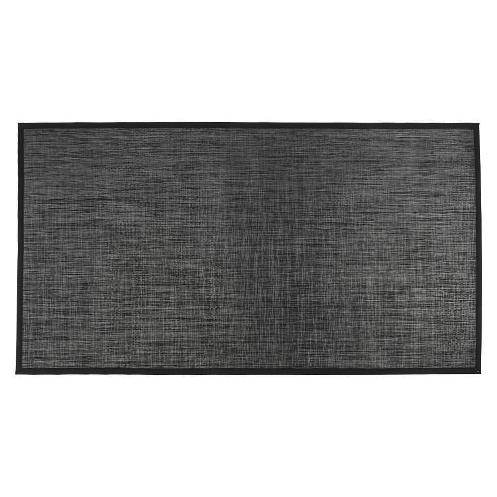 Tapete Para Quarto E Sala Titanium 80X150 Cm Havan Casa - Preto