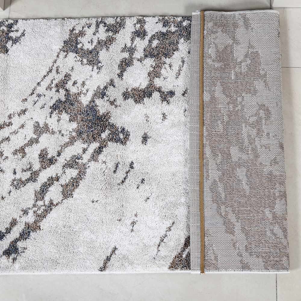 Tapete Tokyo 0,60X1,80 M Havan Casa - Off White e Azul