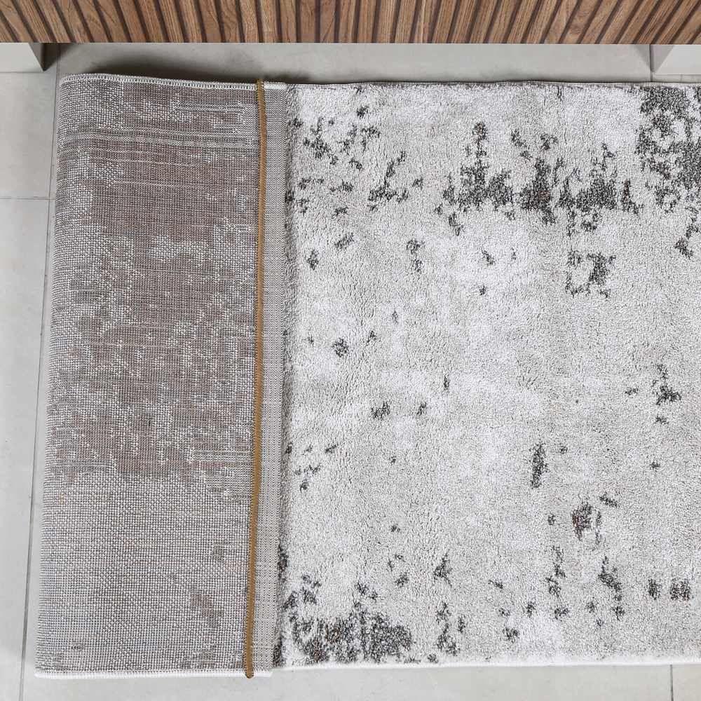 Tapete Tokyo 0,80X1,50 Havan Casa - Bege e Cinza