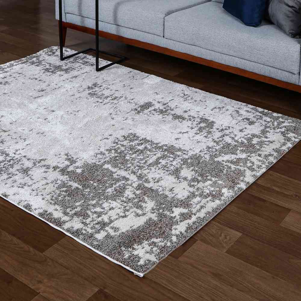 Tapete Para Sala Tokyo 1,40X2,00 M Havan Casa - Cinza e Off