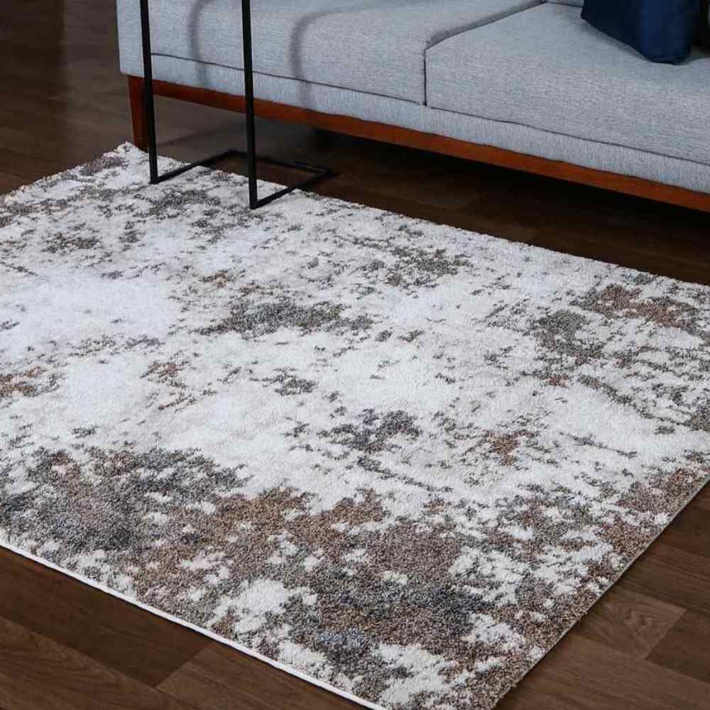 Tapete Para Sala Tokyo 2,00X2,50 M Havan Casa - Cinza e Bege