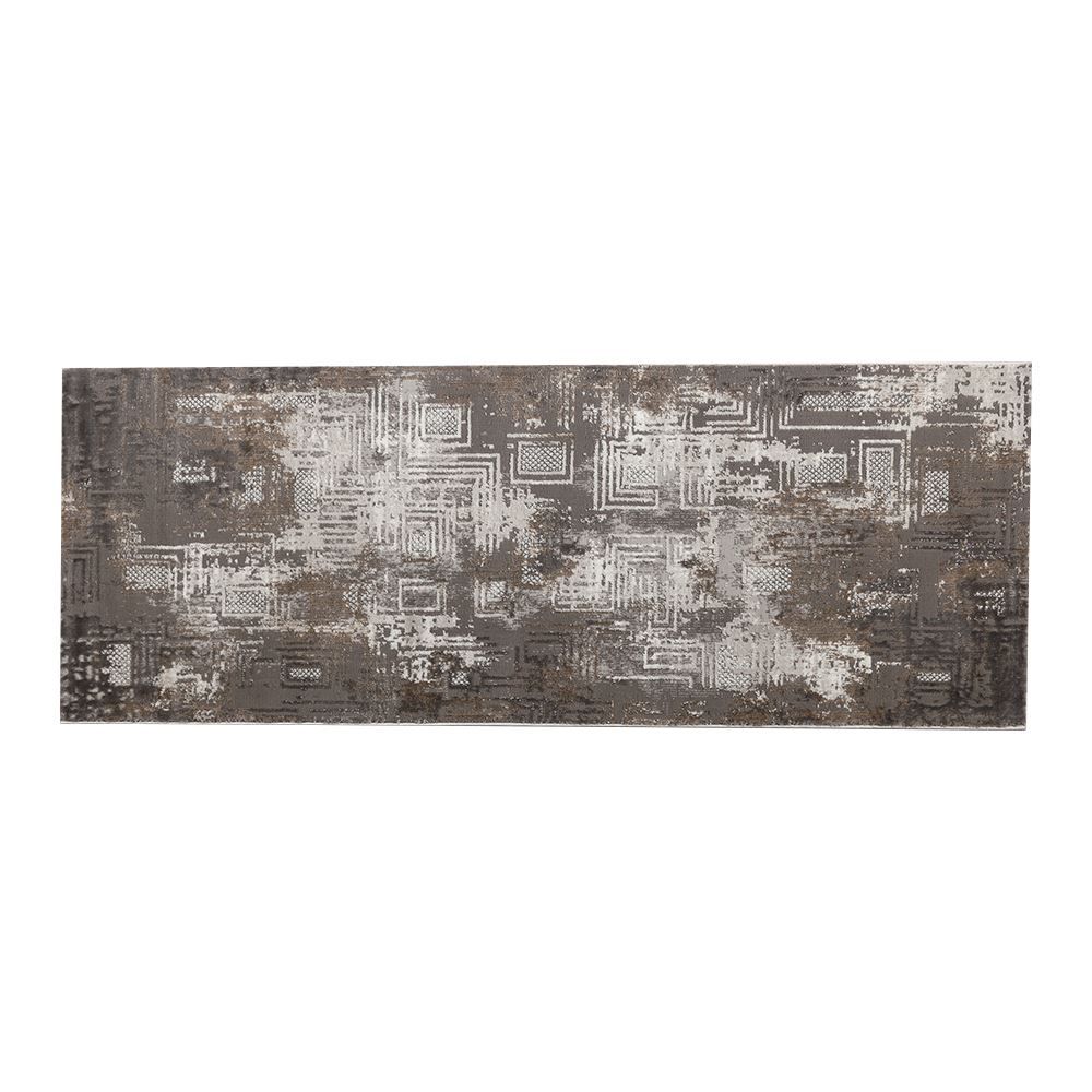 Tapete Passadeira Toscana 67X180 Cm Havan Casa - Cinza Bege