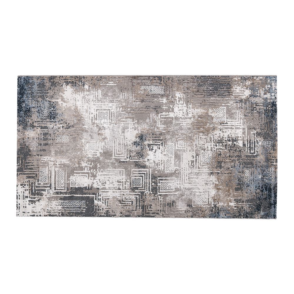 Tapete Toscana 0,80X1,50 M Havan Casa - Cinza Marinho