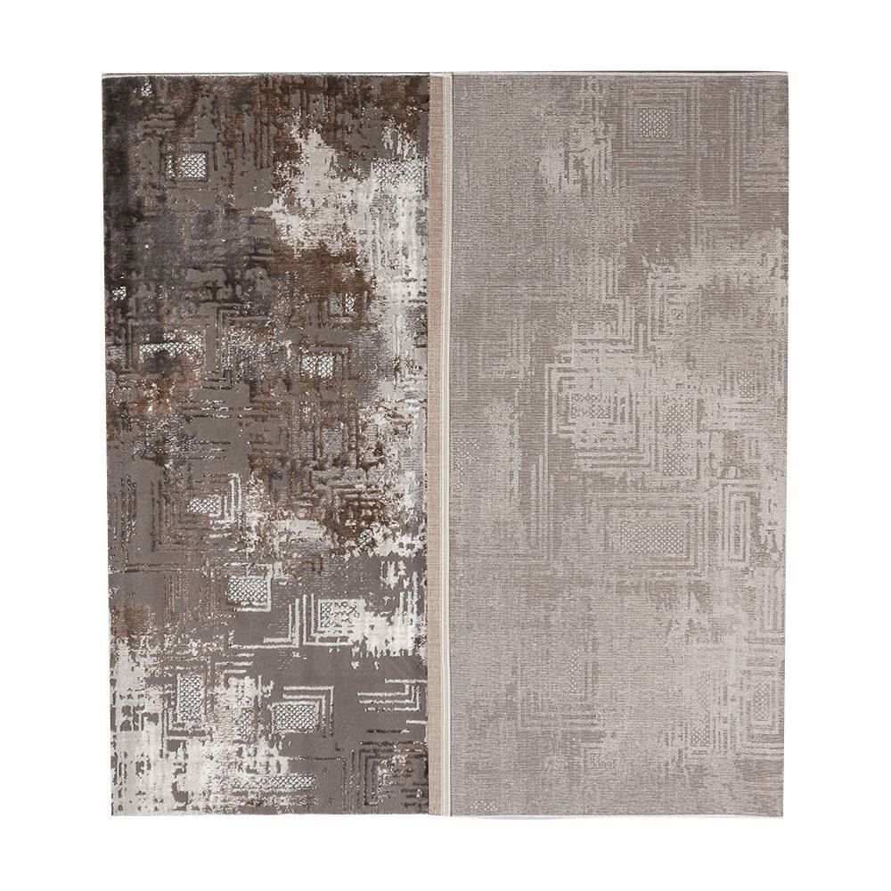 Tapete Para Quarto E Sala Toscana 1,40X2,00 M Havan Casa - Cinza Bege