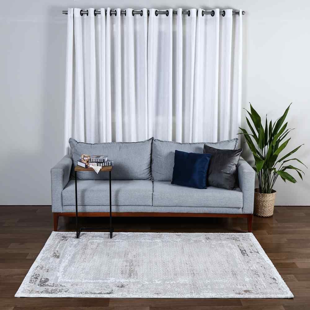 Tapete Para Sala Toscana 2,00X2,50 Metros Havan Casa - Antracite Cinza