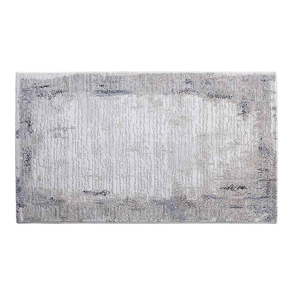 Tapete para Quarto e Sala 60Cmx1,00M Toscana Havan Casa - Cinza Azul