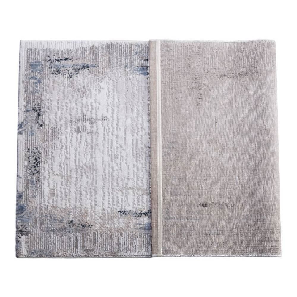 Tapete para Quarto e Sala 60Cmx1,00M Toscana Havan Casa - Cinza Azul