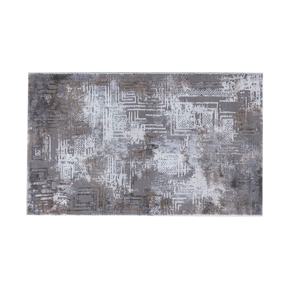 Tapete Toscana 60X100 Cm Havan Casa - Cinza Bege