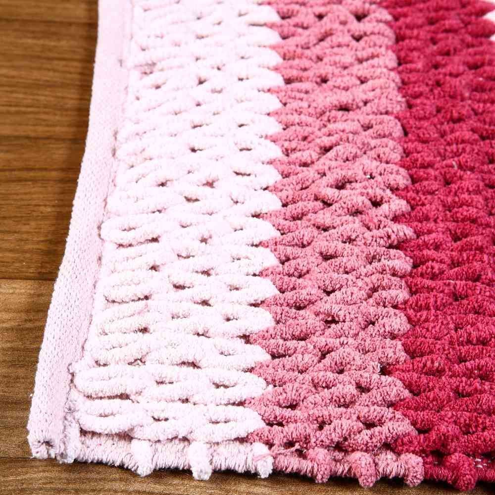 Tapete Para Banheiro Tresse 45X75 Cm Havan - Rose