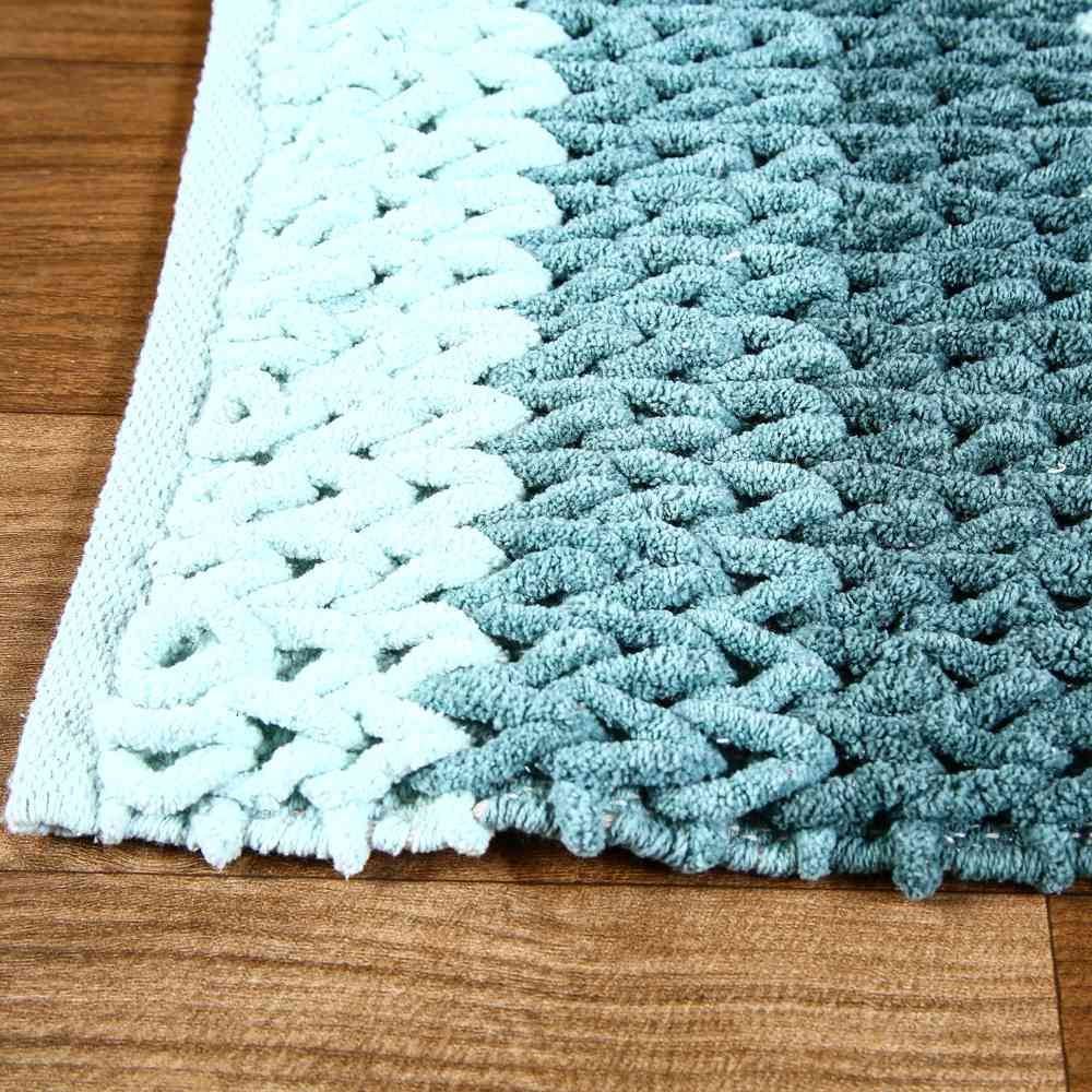 Tapete Para Banheiro Tresse 45X75 Cm Havan - Verde