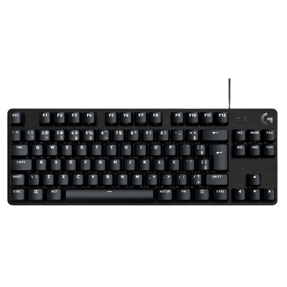 Teclado Gamer Logitech Mecânico Com Fio G413 - Preto