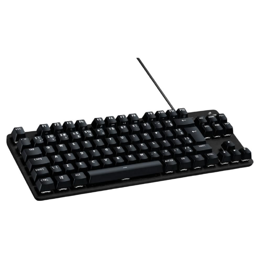 Teclado Gamer Logitech Mecânico Com Fio G413 - Preto