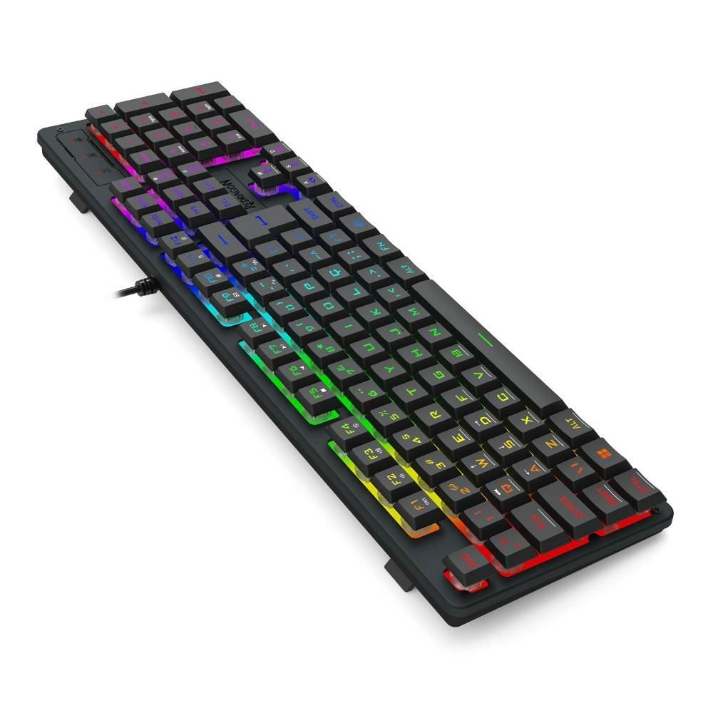 Teclado Gamer Redragon Netherbane Membrana - Preto