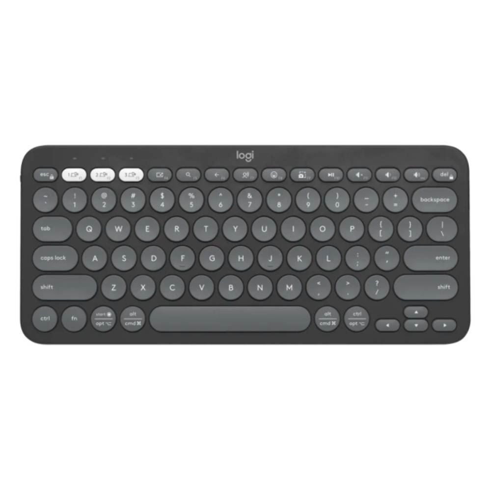 Teclado Sem Fio Logitech K380s Grafite