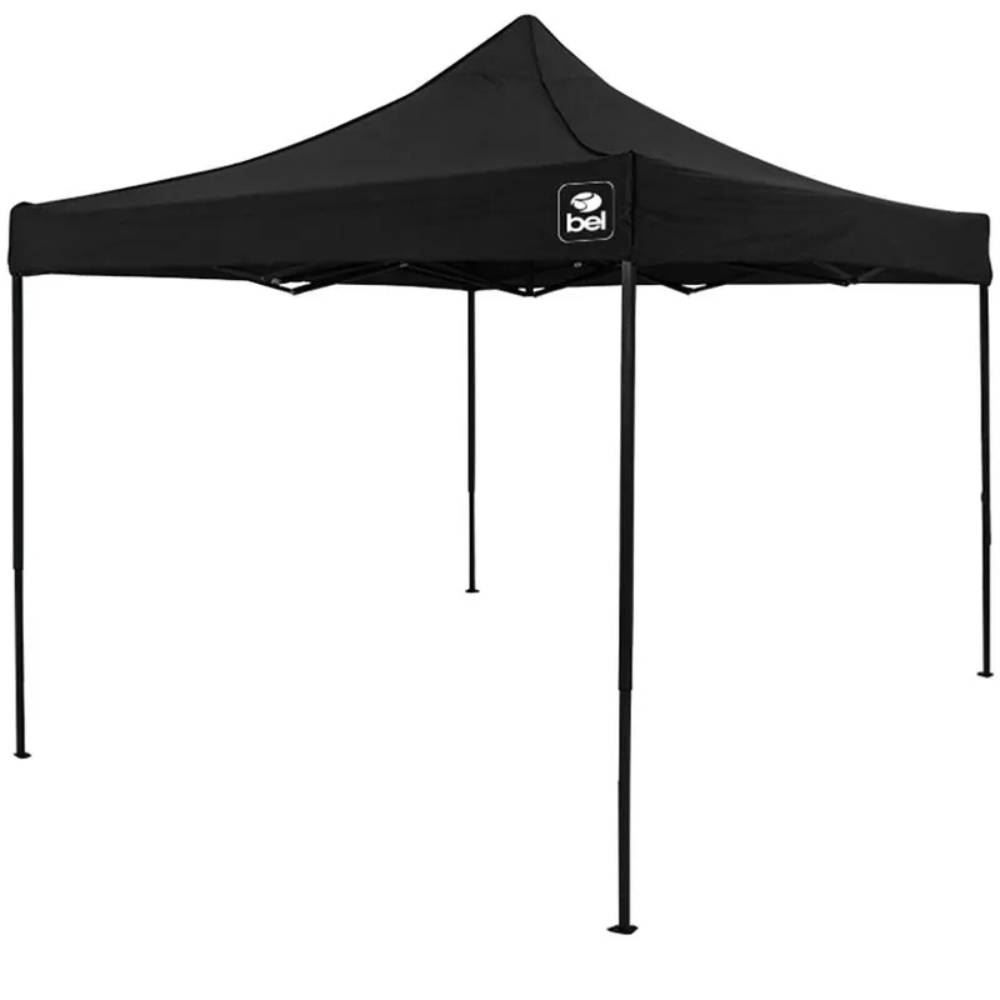 Tenda Gazebo Dobrável Pagoda 3X3 Metros Oxford Bel Fix - Preto
