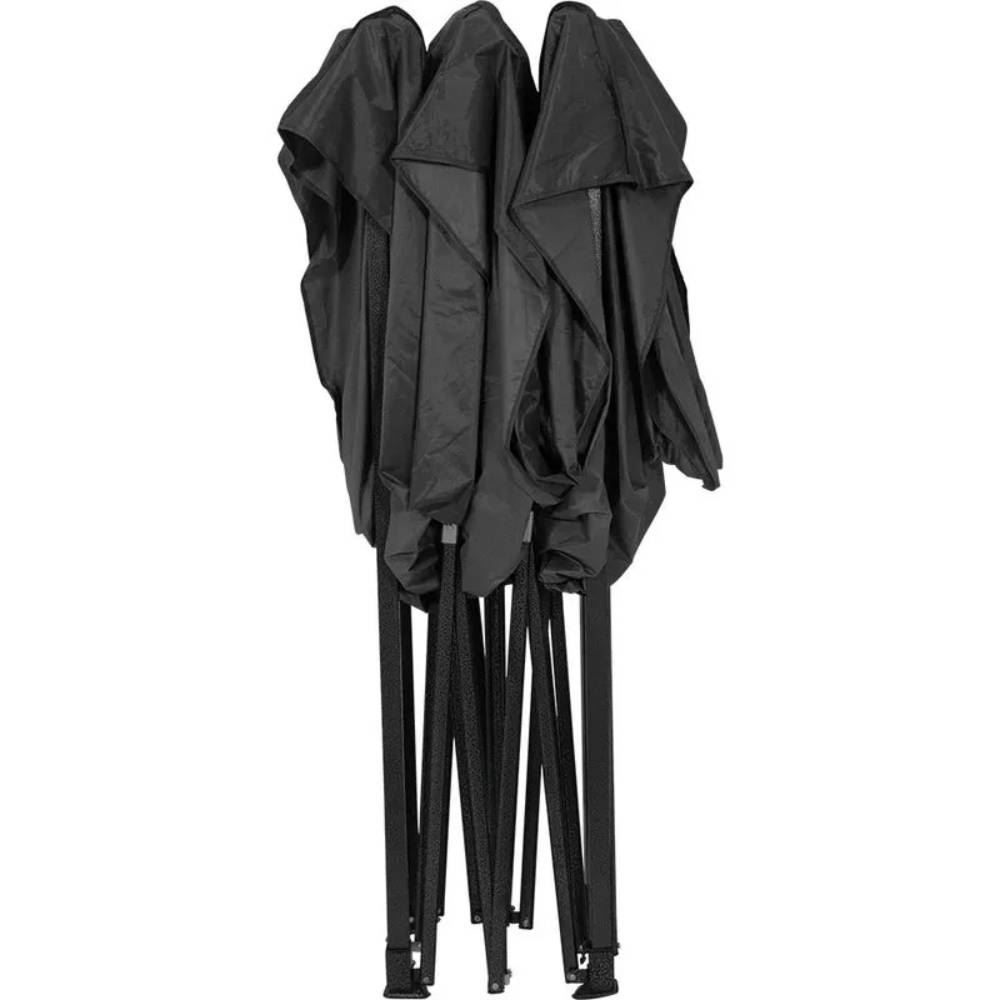 Tenda Gazebo Dobrável Pagoda 3X3 Metros Oxford Bel Fix - Preto