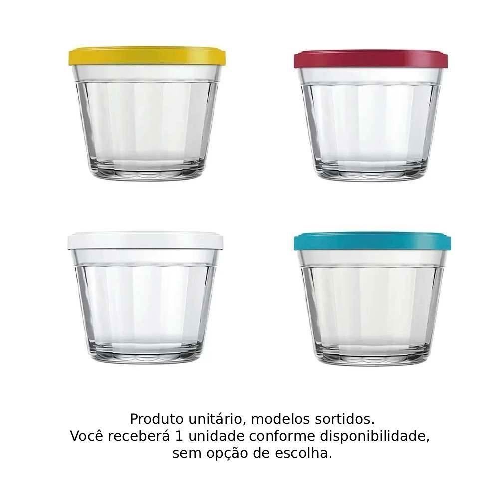 Tigela Americano com Tampa Nadir 150Ml - Cores Sortidas