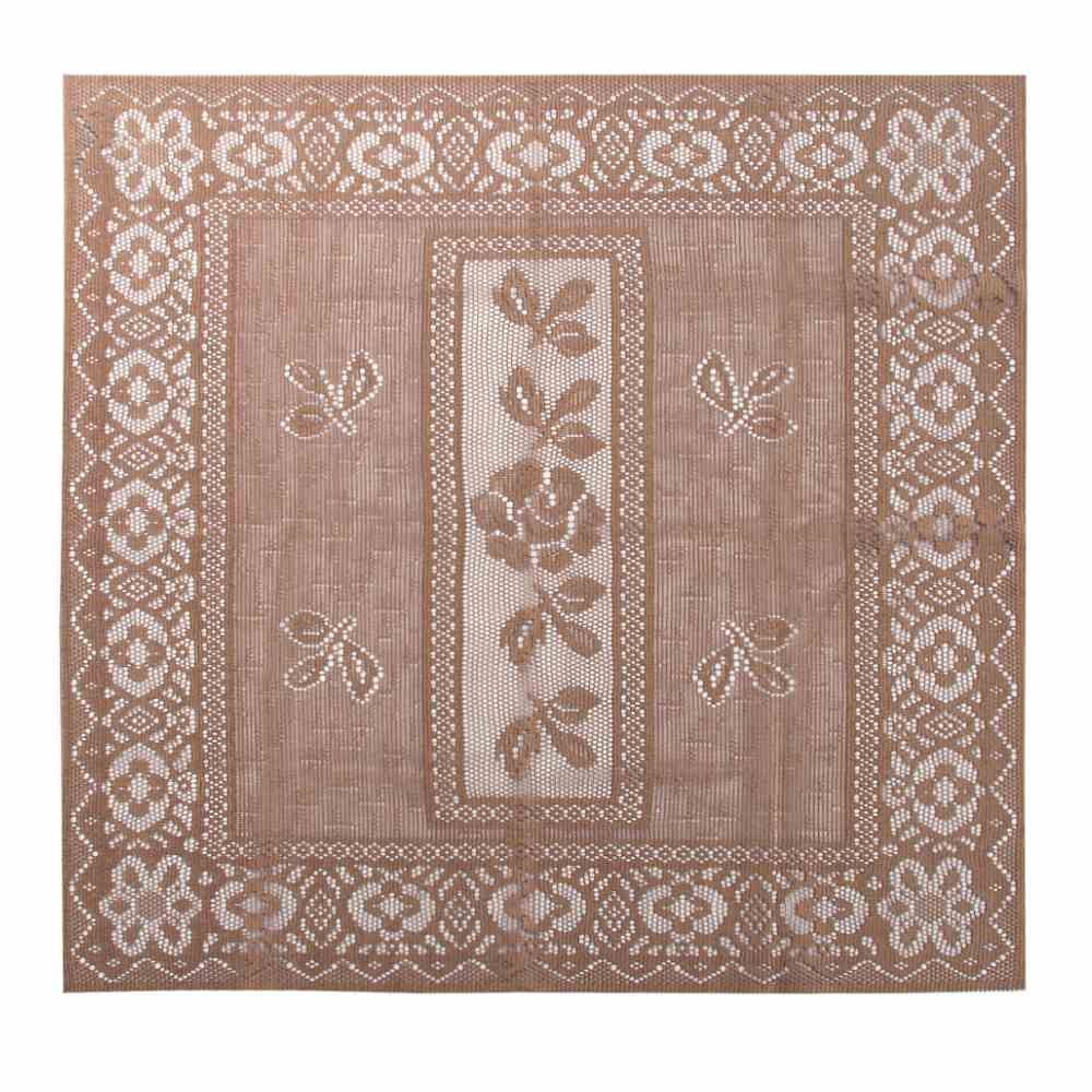 Toalha Centro De Mesa Valência Havan Casa - Marrom Claro