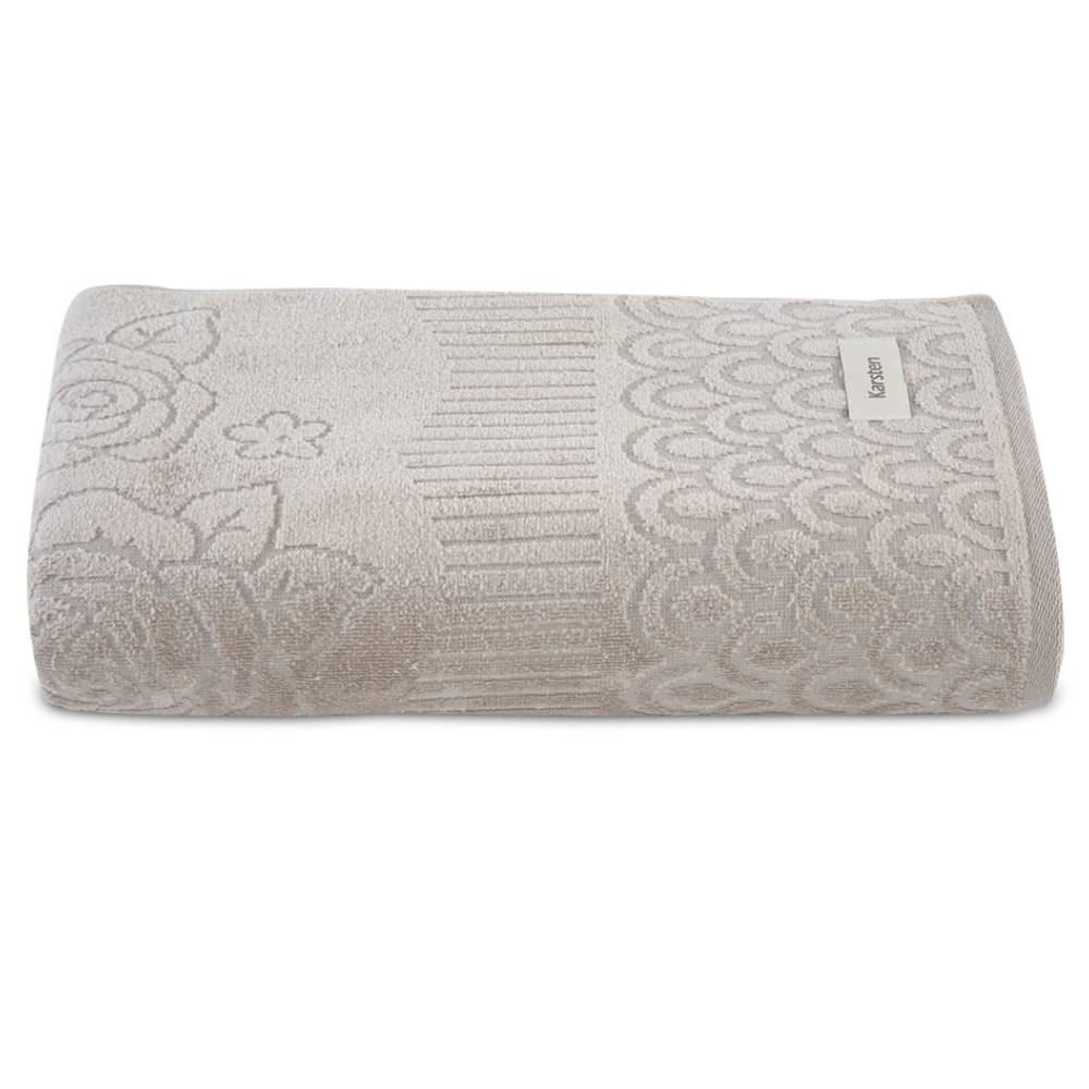 Toalha De Banho 100% Algodão Georgia Karsten - Cinza