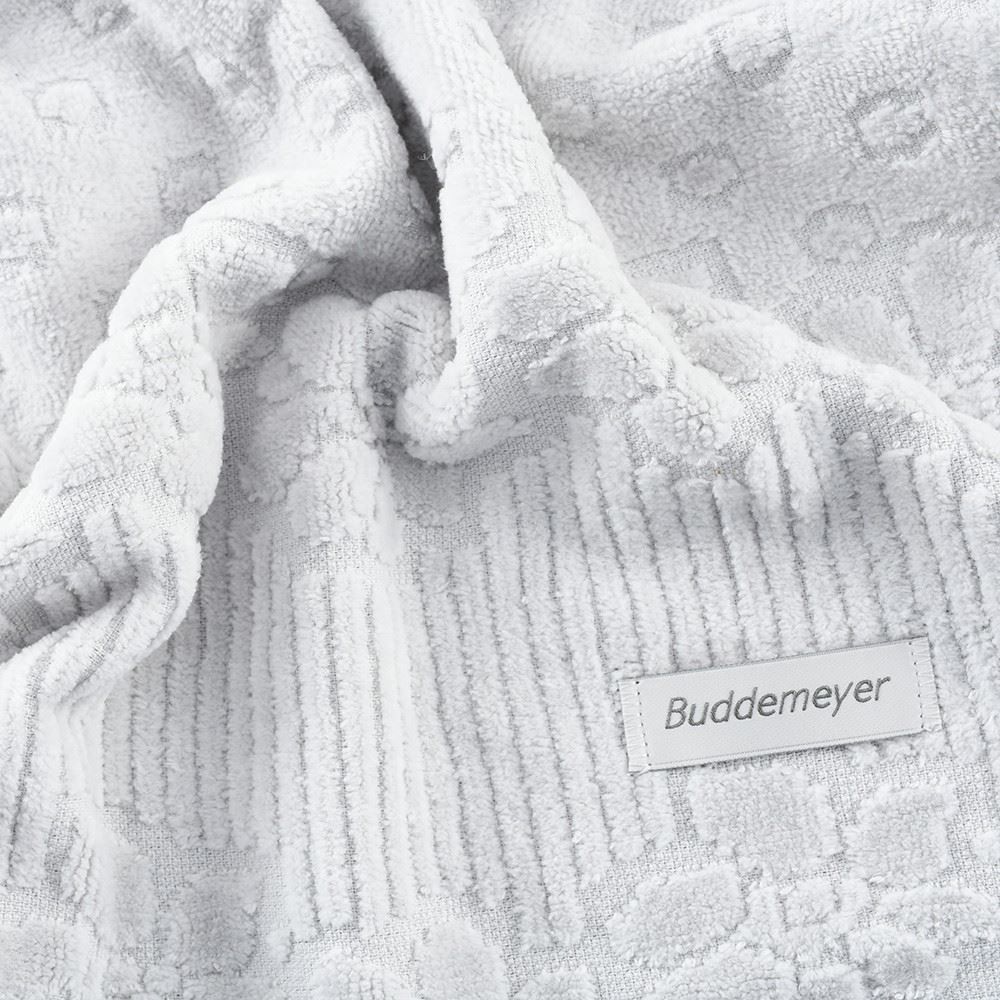 Toalha De Banho 100% Algodão Lollipop Buddemeyer - Cinza Prata