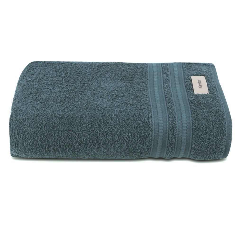 Toalha De Banho 100% Algodão Siena Havan Casa By Karsten  - Petróleo