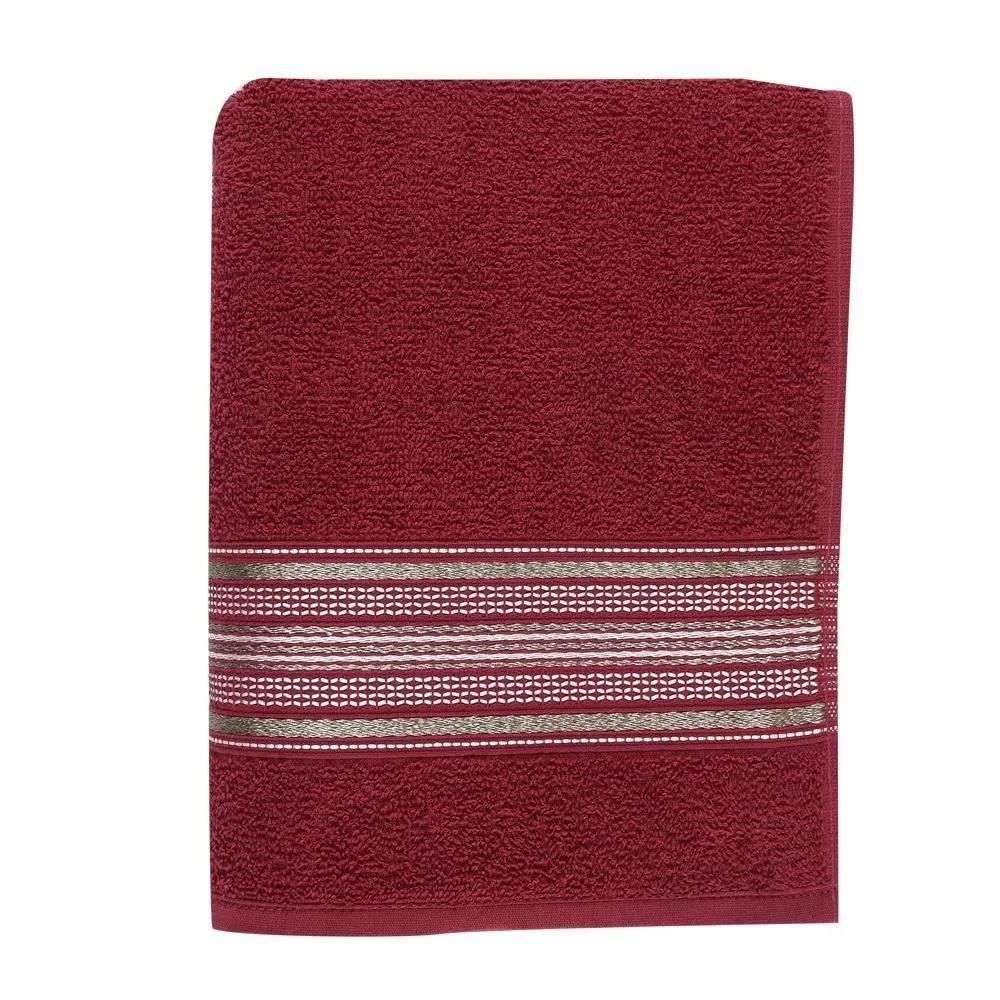 Toalha De Banho 98% Algodão Rubi Havan Casa - Cereja Real