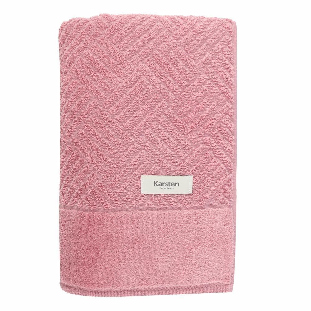 Toalha Banho 100% Algodão Arizona Karsten 1 Pç - Rosa Euforia 