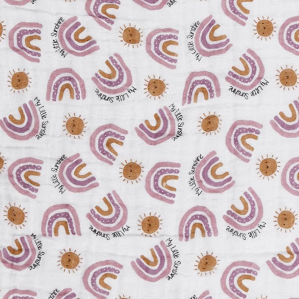 Toalha De Banho Bebê Soft Havan Baby - Arco-Íris