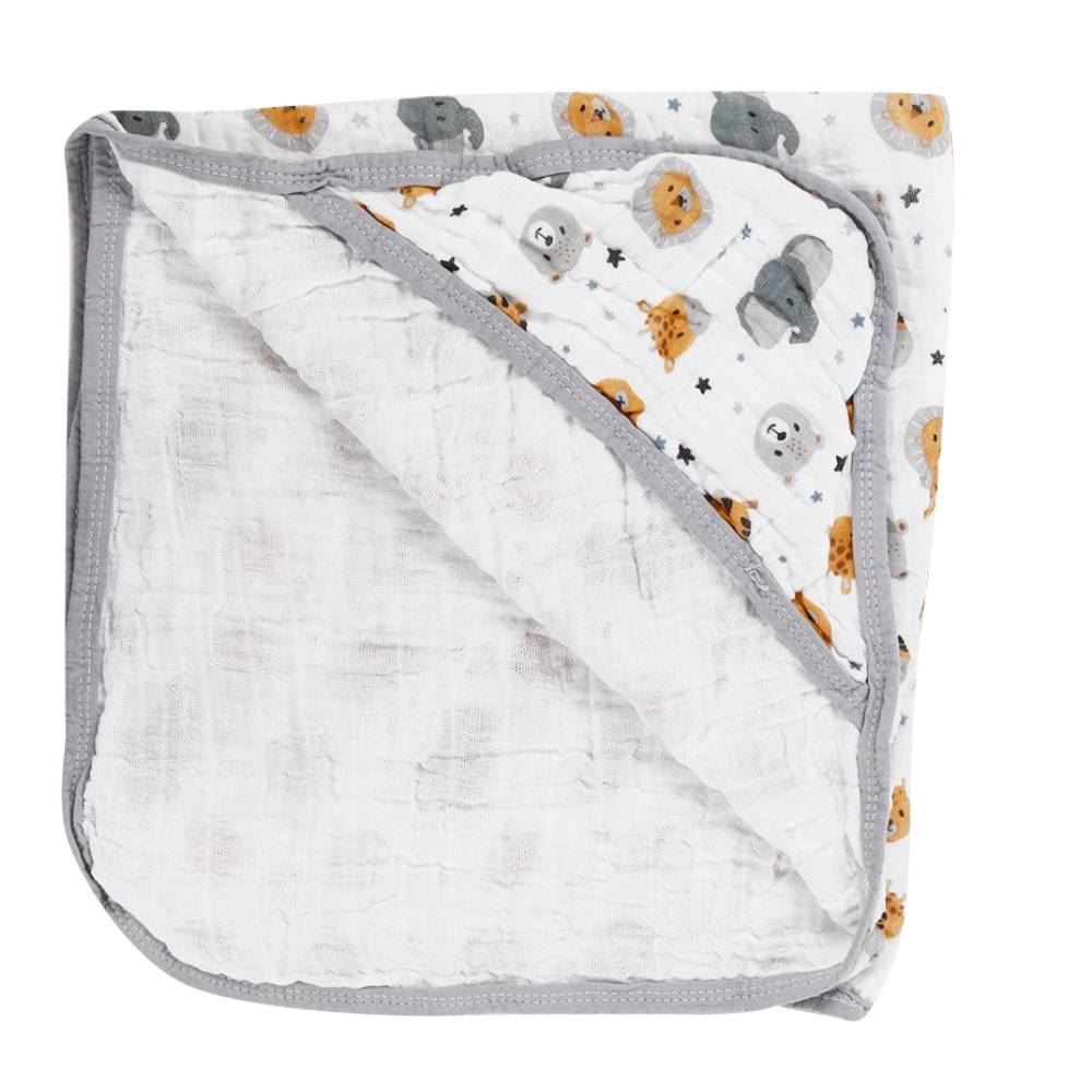 Toalha De Banho Bebê Soft Havan Baby - Safari