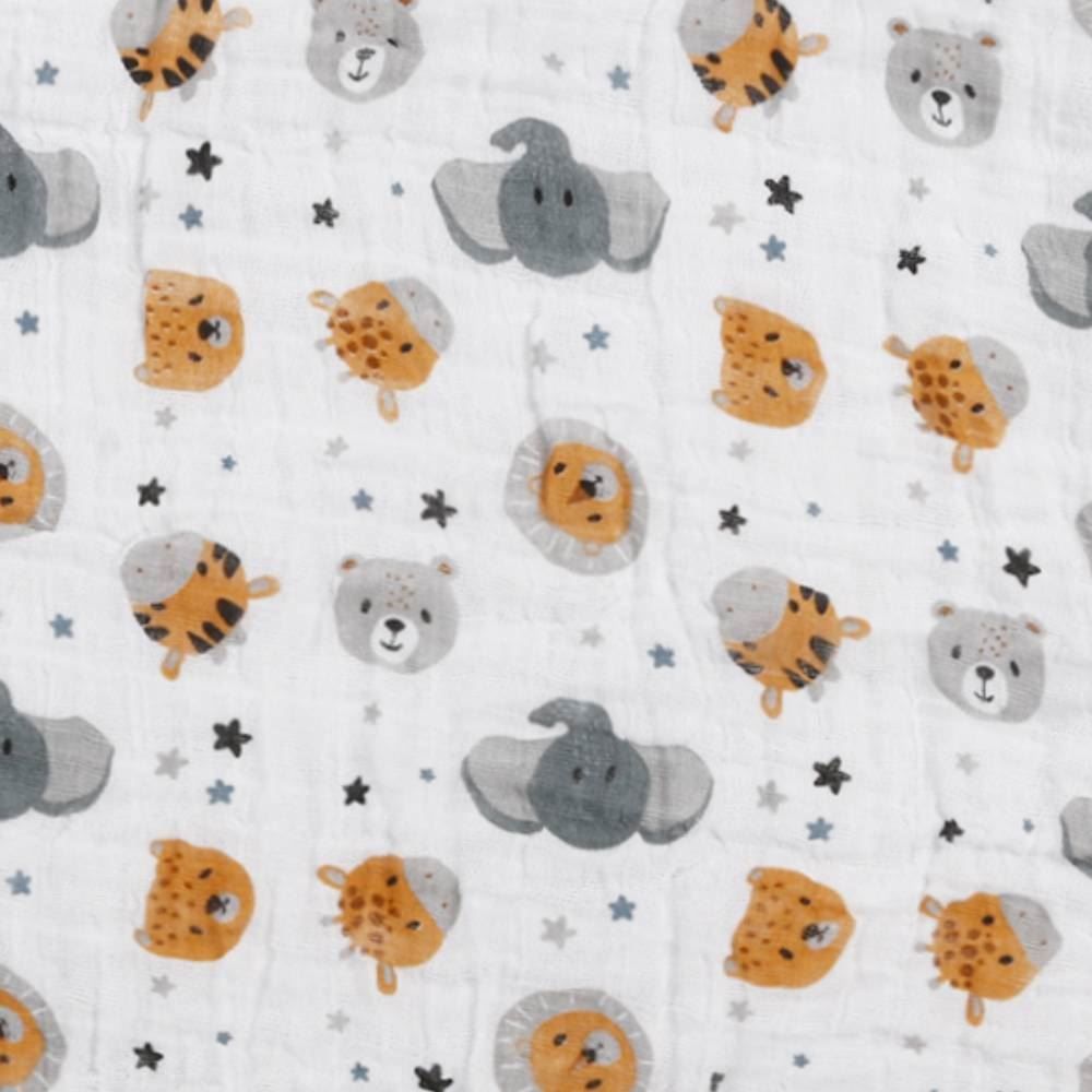 Toalha De Banho Bebê Soft Havan Baby - Safari