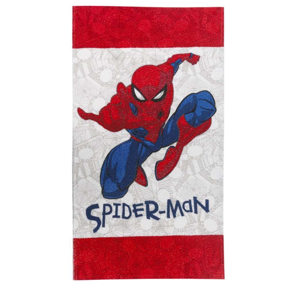 Toalha De Banho Infantil Felpuda 95% Algodão Lepper - Spider Man