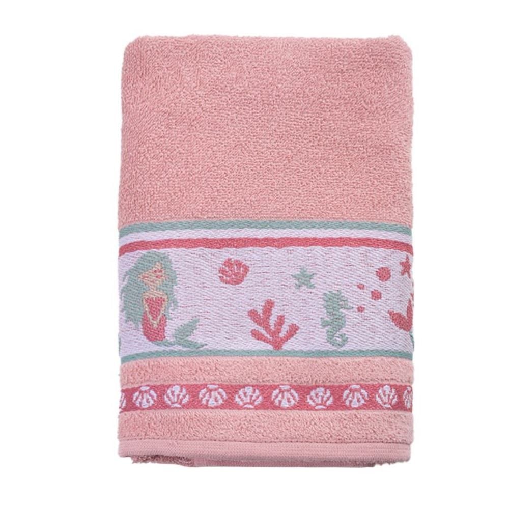 Toalha de Banho Infantil Kids - Sereia Rose Misty