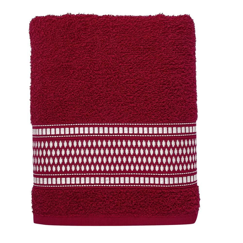 Toalha De Banho 100% Algodão Nara Havan - Rosa Intenso