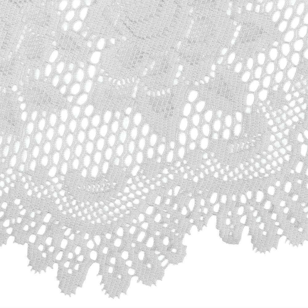  Toalha de Chá Redonda 75Cm Gardênia Havan - Branco Gardenia