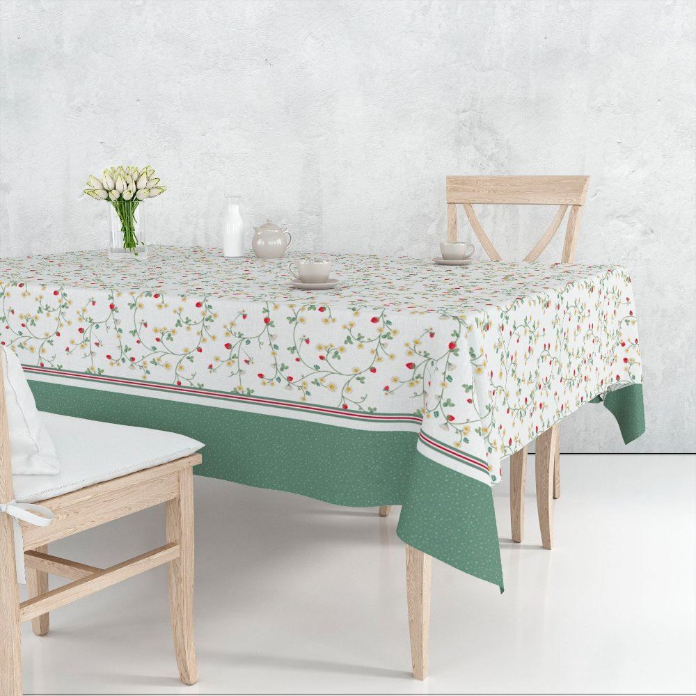 Toalha De Mesa 1,40 X 2,10 M Estampada Havan Casa - Morangos