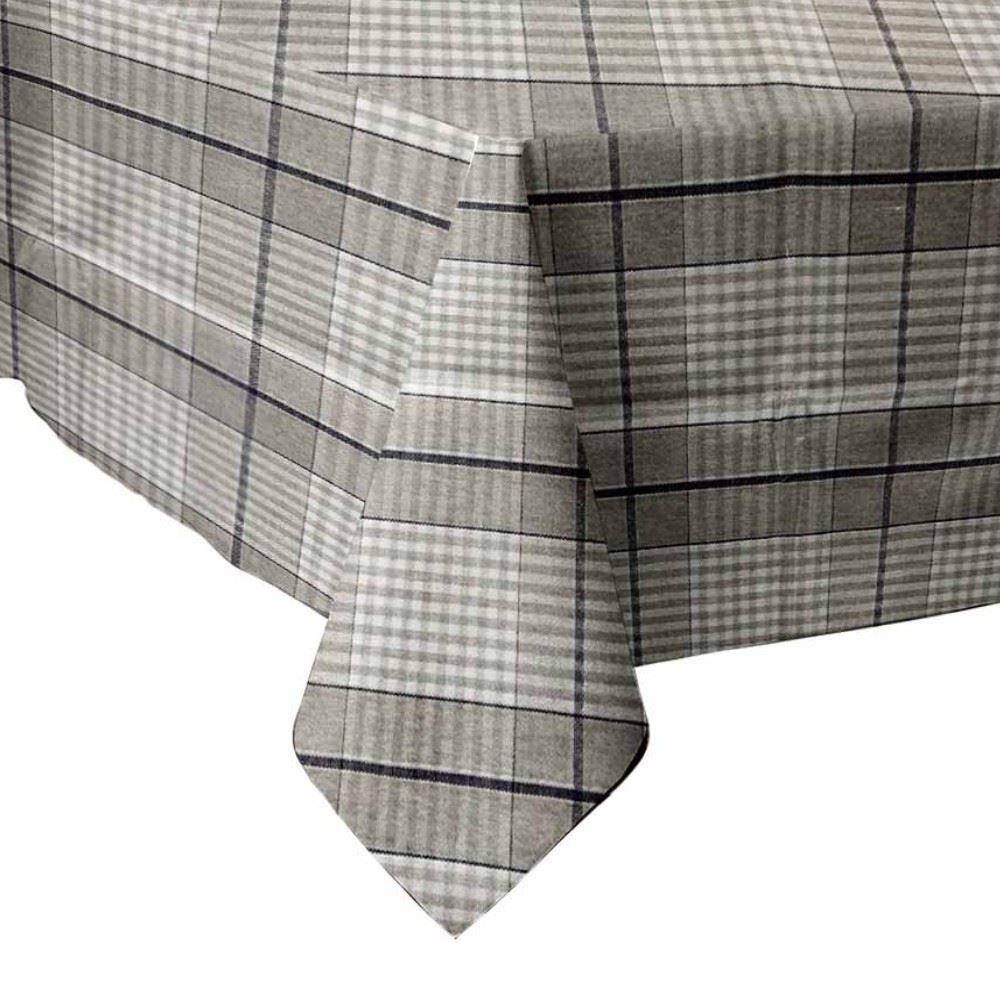 Toalha De Mesa 1,40X2,10 M Térmica Até 90° Havan Casa - Xadrez Cinza