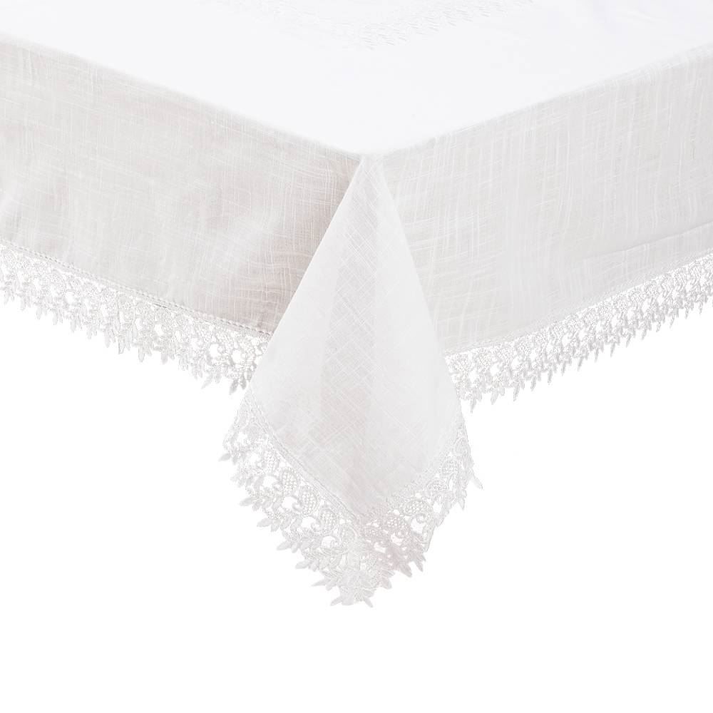 Toalha De Mesa 1,60X2,20 M Renda Guipir Finecasa - Veneza