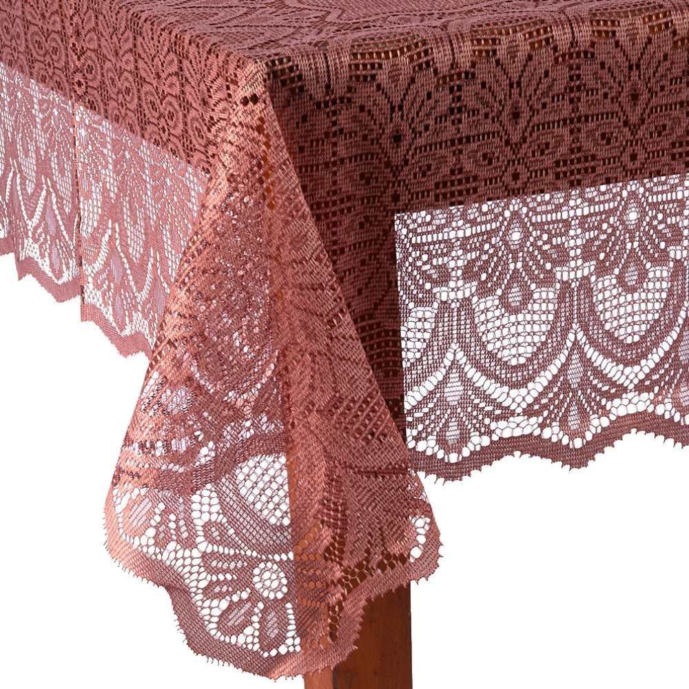 Toalha De Mesa Arabesco 1,60M X 1,60M Havan Casa - Rose