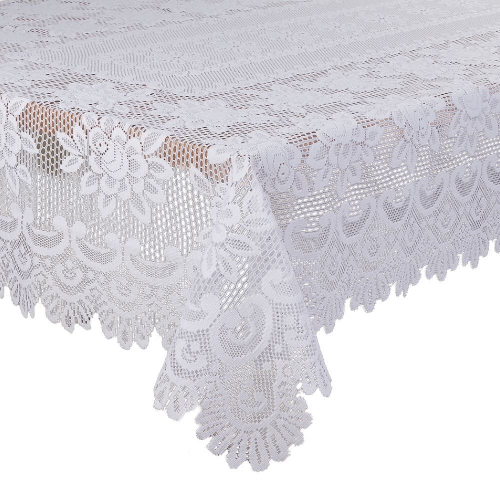 Toalha de Mesa Gardênia 1,50M X 2,70M Havan Casa - Branco