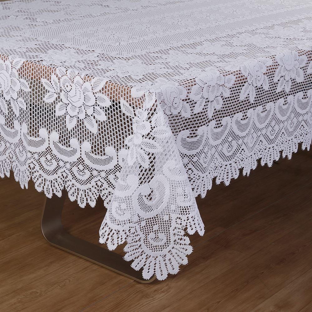 Toalha de Mesa Gardênia 1,50M X 2,70M Havan Casa - Branco