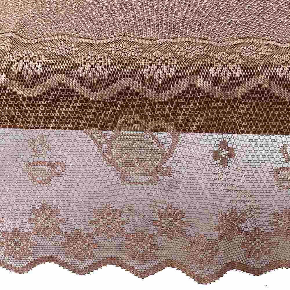 Toalha De Mesa Arabesco Bule 1,50M X 2,20M Havan Casa - Taupe