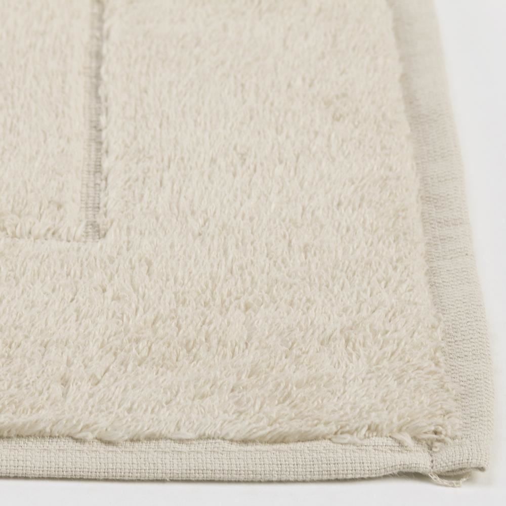 Toalha De Piso 100% Algodão Dual Air Buddemeyer - Bege Cru